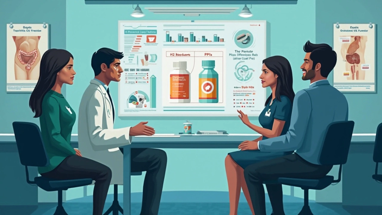 Comparing H2 Blockers and PPIs: Pros, Cons, and Key Stats