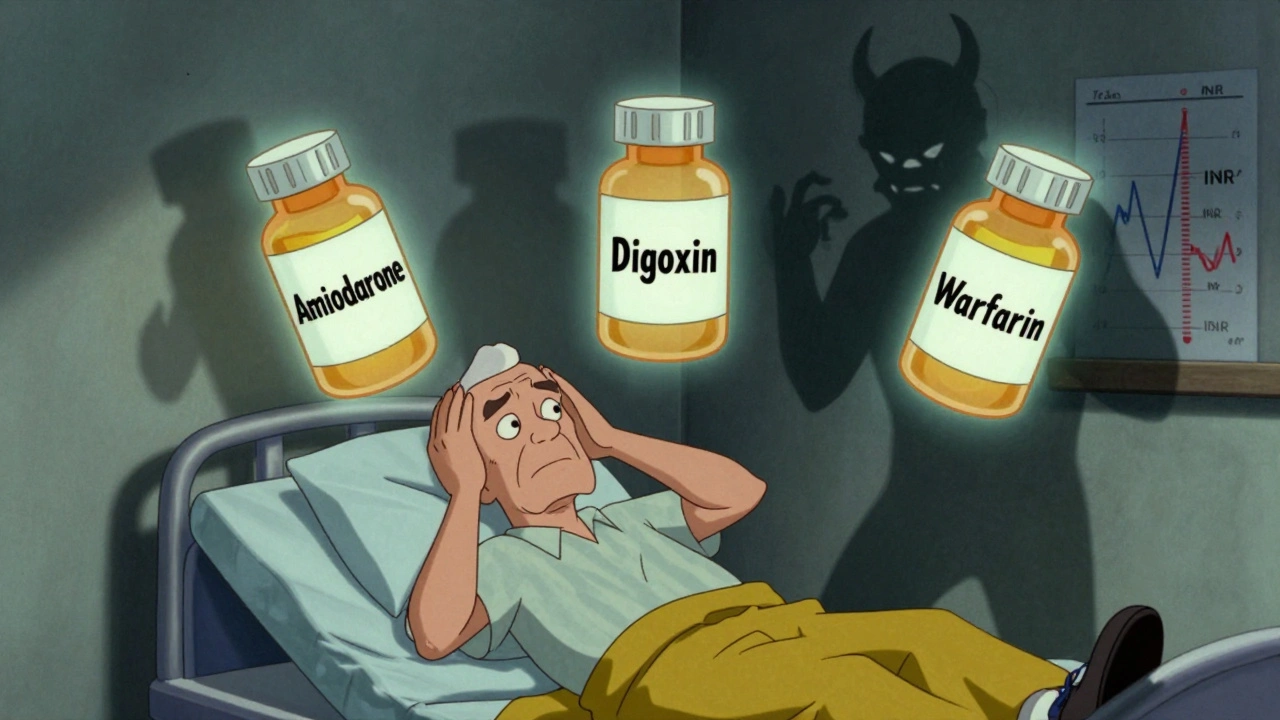 Amiodarone, Digoxin, and Warfarin: The Dangerous Drug Triad You Can't Ignore