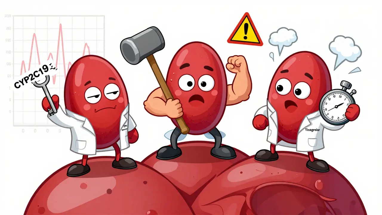 Antiplatelet Side Effects: Clopidogrel, Prasugrel, and Ticagrelor Compared