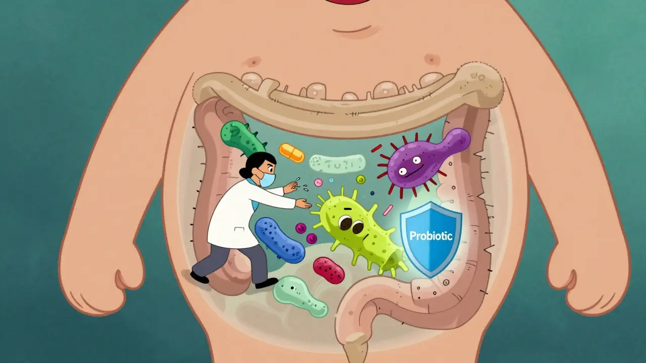 Probiotics During Antibiotic Therapy: How to Reduce GI Side Effects